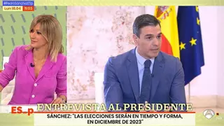 La frase de Pedro Sánchez a Susanna Griso tras su entrevista en 'Espejo público': "Sabía que esa pullita iba a caer"