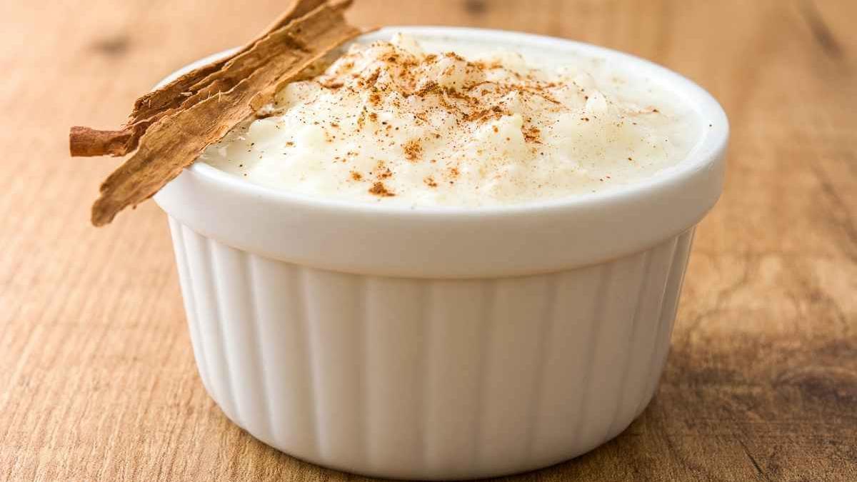 Arroz con leche.