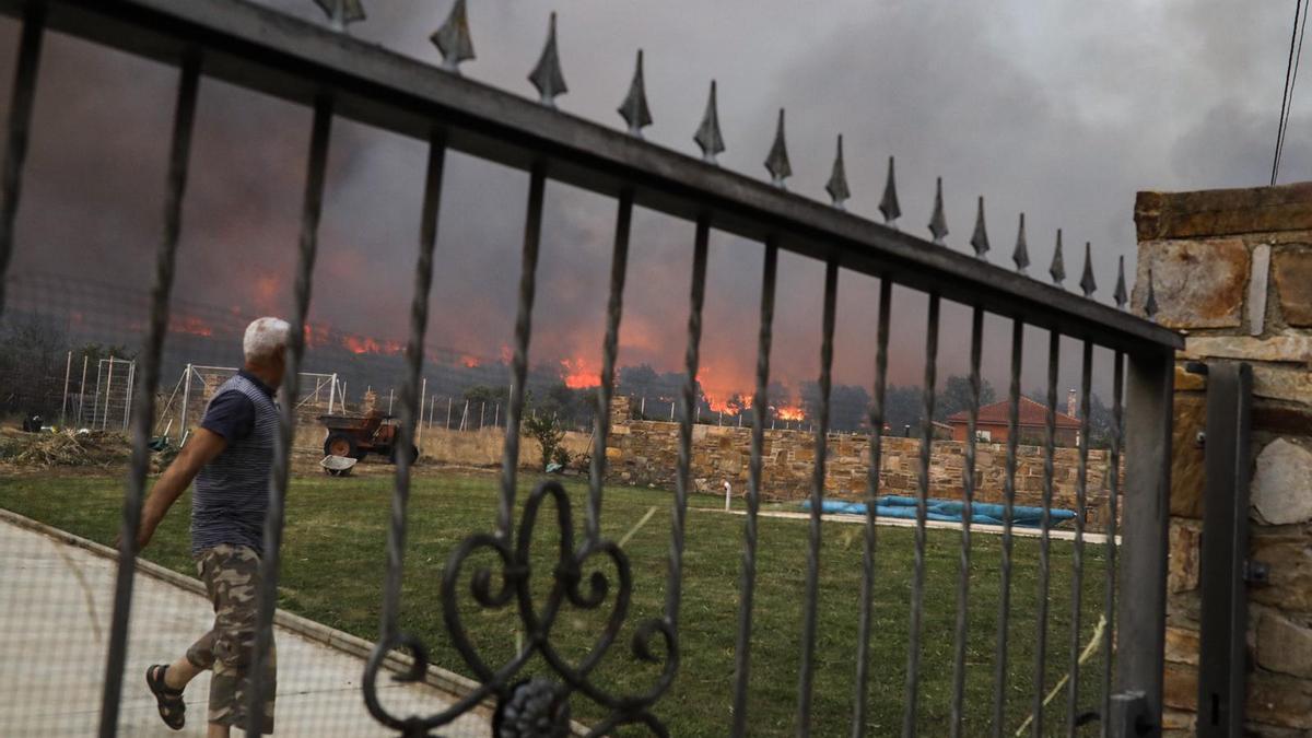 Incendio de Losacio.