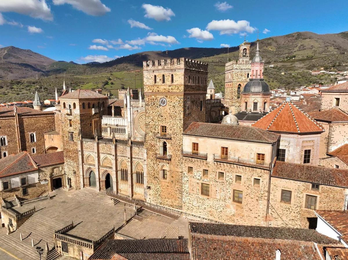 Vista panorámica dela Ciudad Monumental de Cáceres, Tercer Conjunto Monumental de Europa.