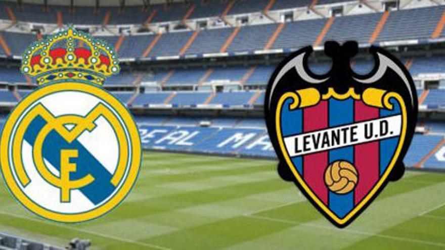 Ver Real Madrid - Levante UD, en directo