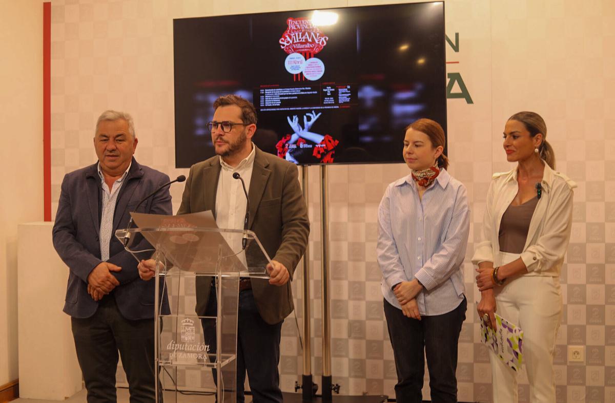Zamora. Presentación de el I encuentro provincial de sevillanas