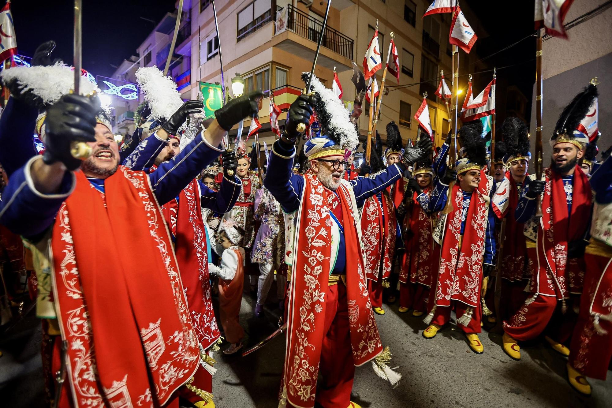 Gran entrada de los Moros y Cristianos de Sax