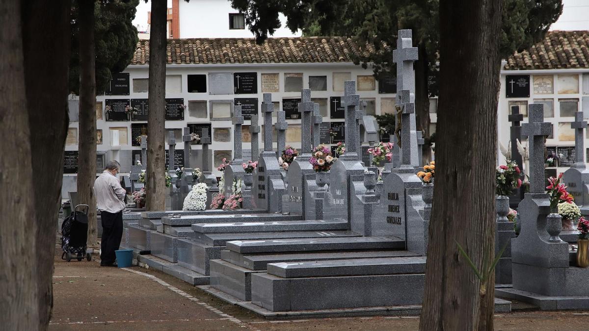 Un cementerio en Córdoba.