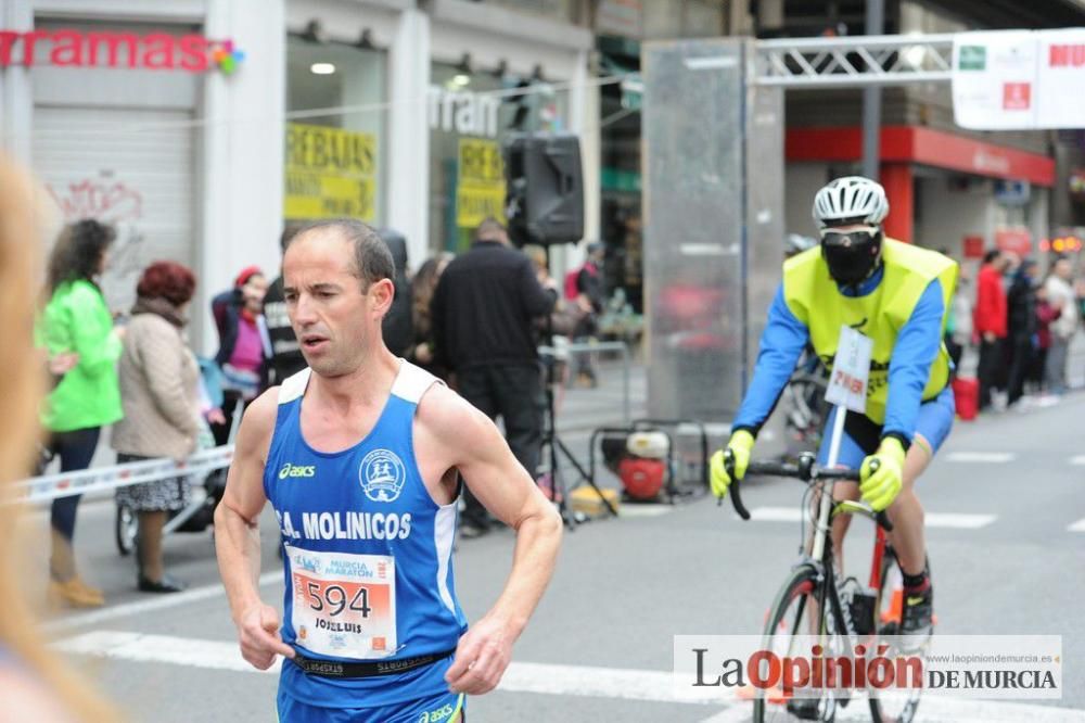 Murcia Maratón y 10 k. Paso por la Gran Vía