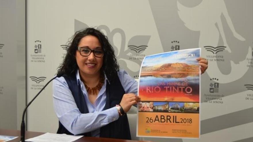 Los mayores podrán ir a las minas de Río Tinto el 26 de abril por 25 euros