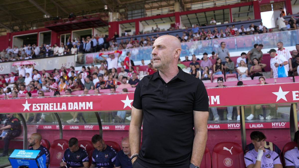Julián Calero, entrenador del Levante UD.