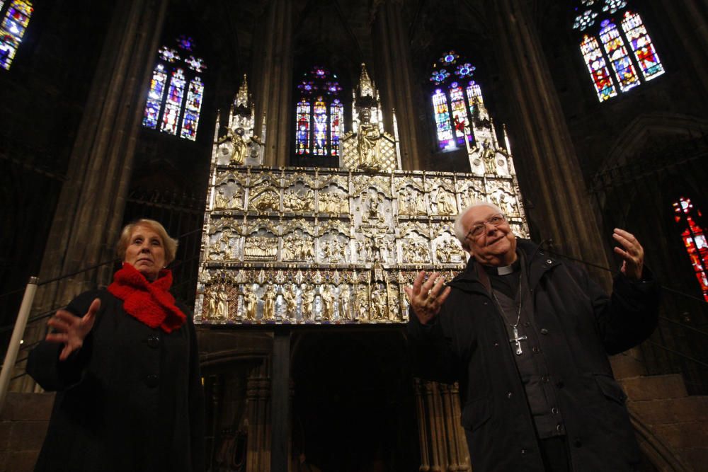 El presbiteri únic al món de la Catedral de Girona recobra nova vida