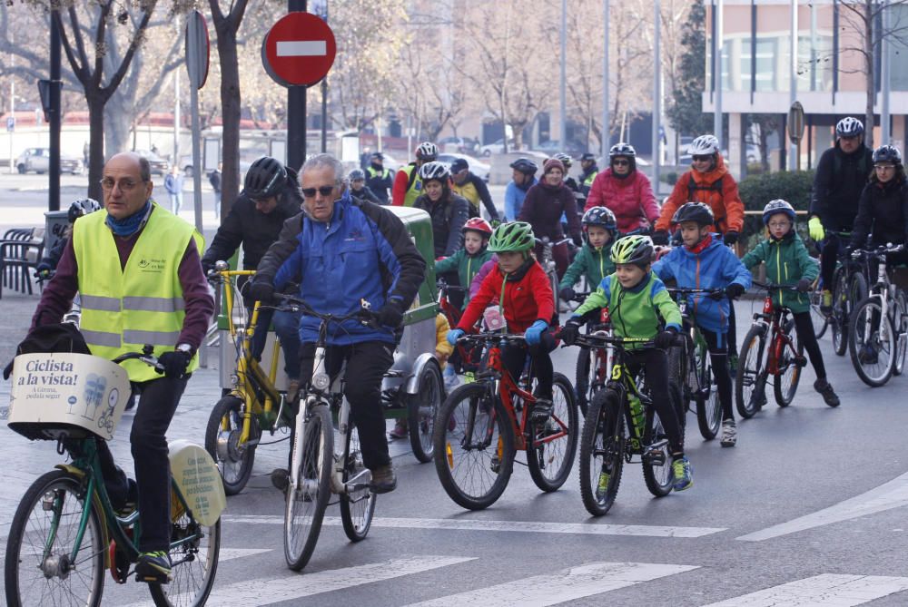 Pedalada de Mou-te en bici