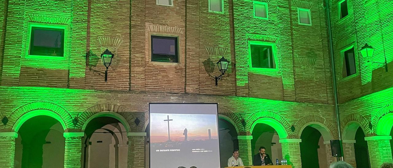 Imagen de la presentación del disco homenaje en Calatayud.