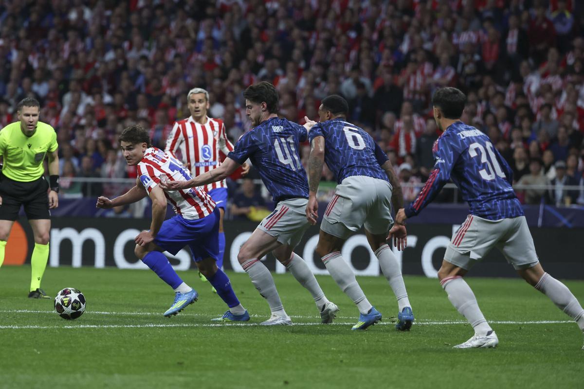 Champions League: Atlético de Madrid - Arsenal, en imágenes.