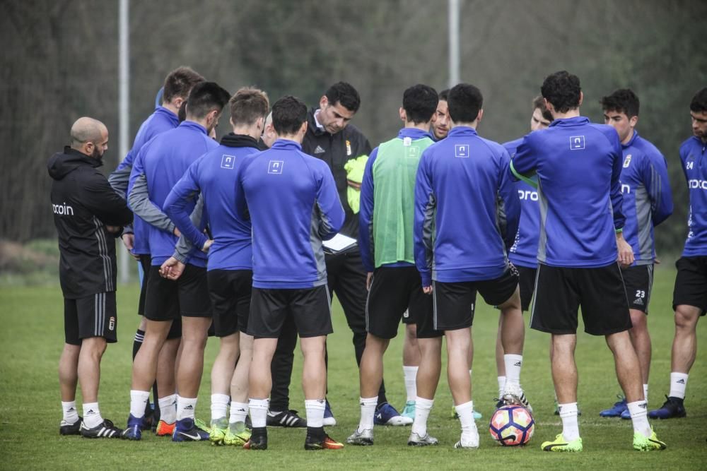 Entrenamiento del Real Oviedo