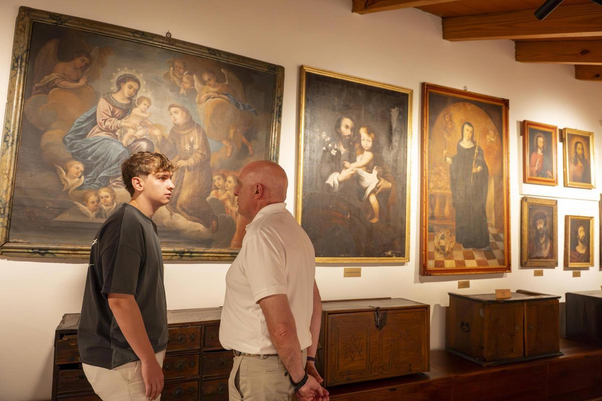 Fotogalería | Visita al convento de Santa Ana