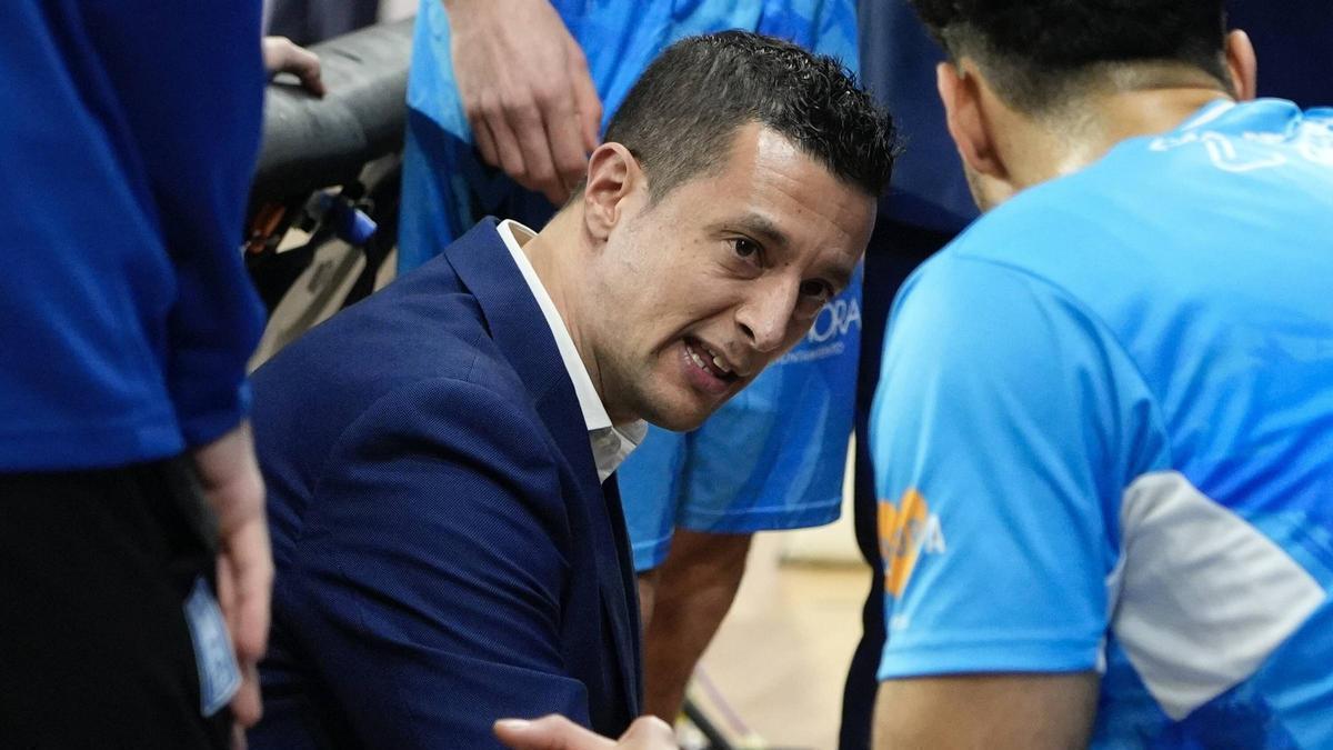 Saulo Hernández, entrenador del CB Zamora
