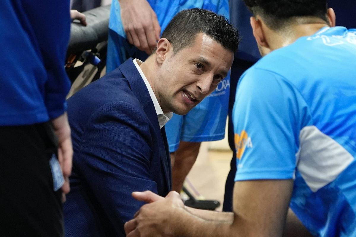 Saulo Hernández, entrenador del CB Zamora