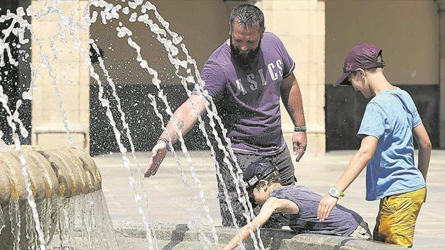 La provincia se ‘asa’ y supera los 37º en una jornada de bochorno