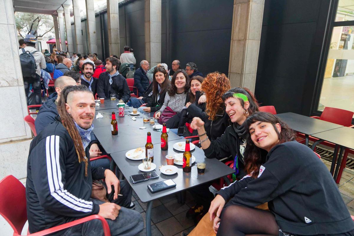 La patronal empresarial ha constatado un gasto importante en hostelería durante las fiestas.