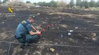 Detenido un hombre por provocar presuntamente un incendio forestal junto al Hospital Campo Arañuelo de Navalmoral