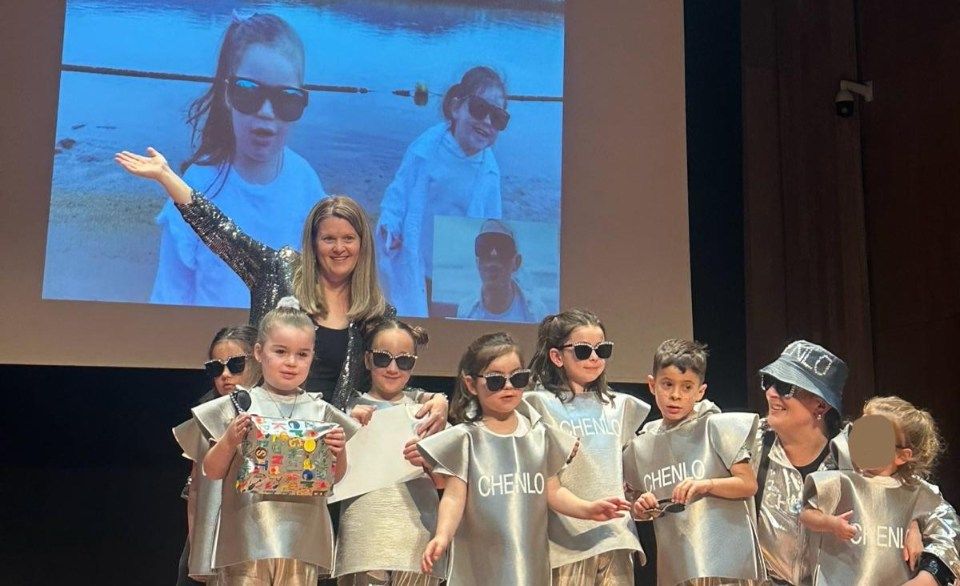 Un momento del Festivalga, la cita con la música donde los niños son los teloneros de Eurovisión.