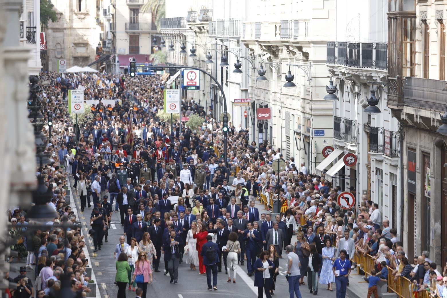 Procesión cívica del 9 d'Octubre en València