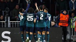 PSV - Arsenal : El gol de Eddie Nketiah