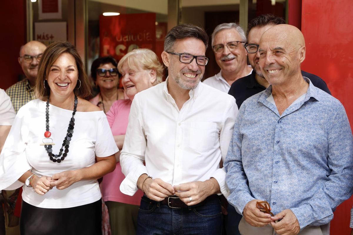 Córdoba. Sede provincial PSOE, El concejal José Antonio Romero presenta su precandidatura para liderar las listas de su partido en las próximas elecciones municipales