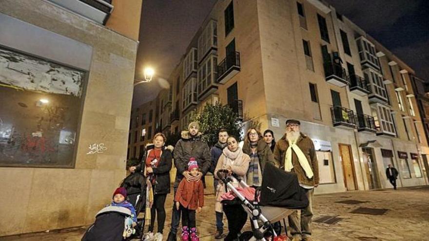 Denuncian el &quot;acoso inmobiliario&quot; que sufren 45 familias en Palma