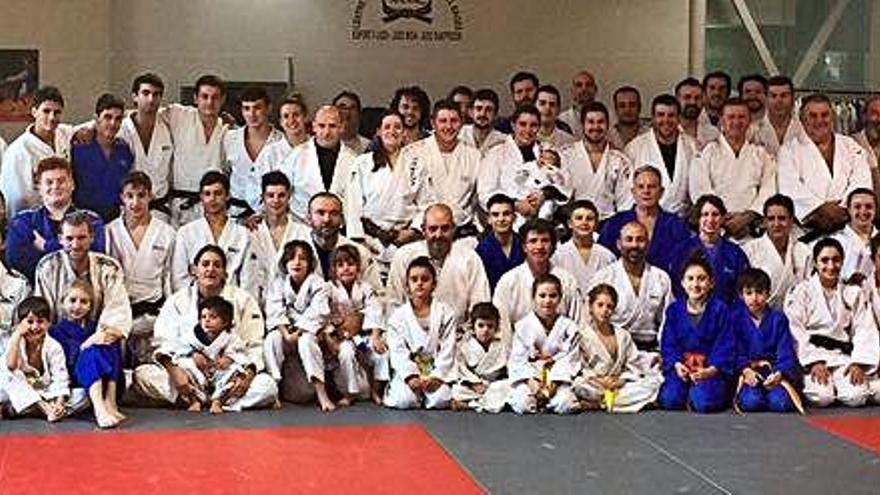 El Kangeiko 2018 va reunir 85 judokes de casa nostra al tatami del Centre de Tecnificació de Judo del Congost