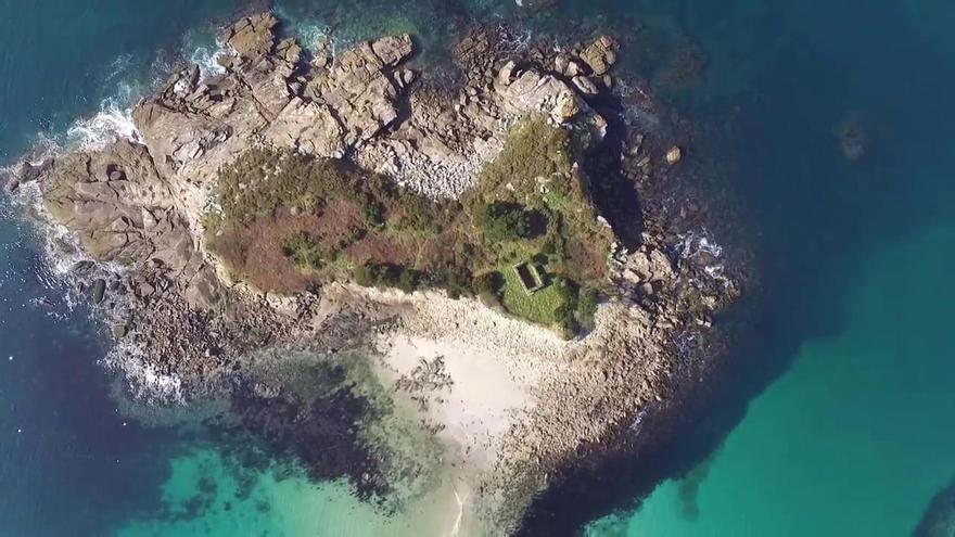 Por 300.000 euros &quot;negociables&quot; puedes comprar esta isla situada en la ría de Pontevedra