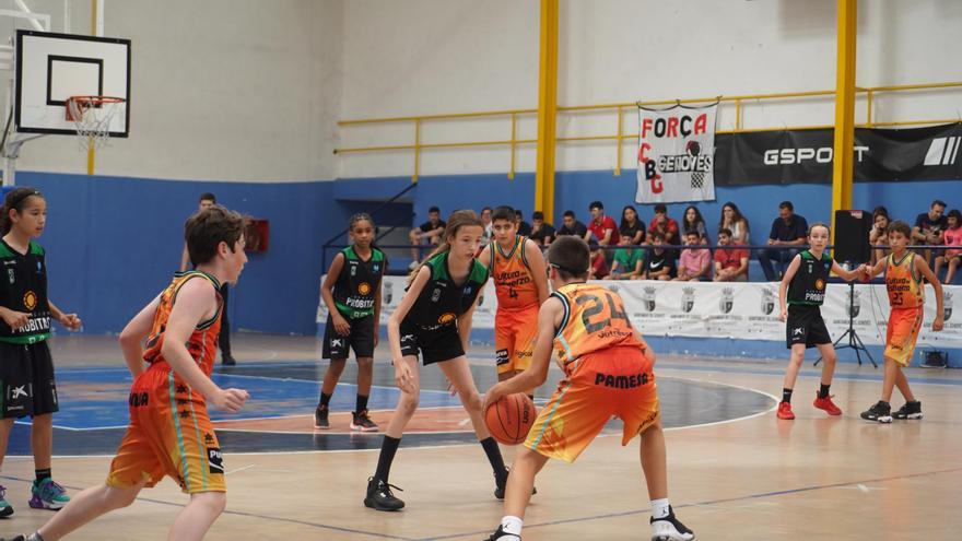 El equipo femenino alevín del CB Genovés jugará contra el Bàsquet del Verger en el Torneig Nacional de Minibàsquet