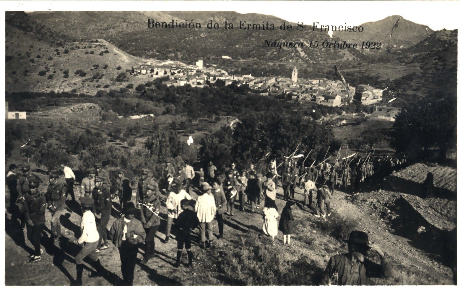 La Ermita de San Francisco de Asís en 1922.