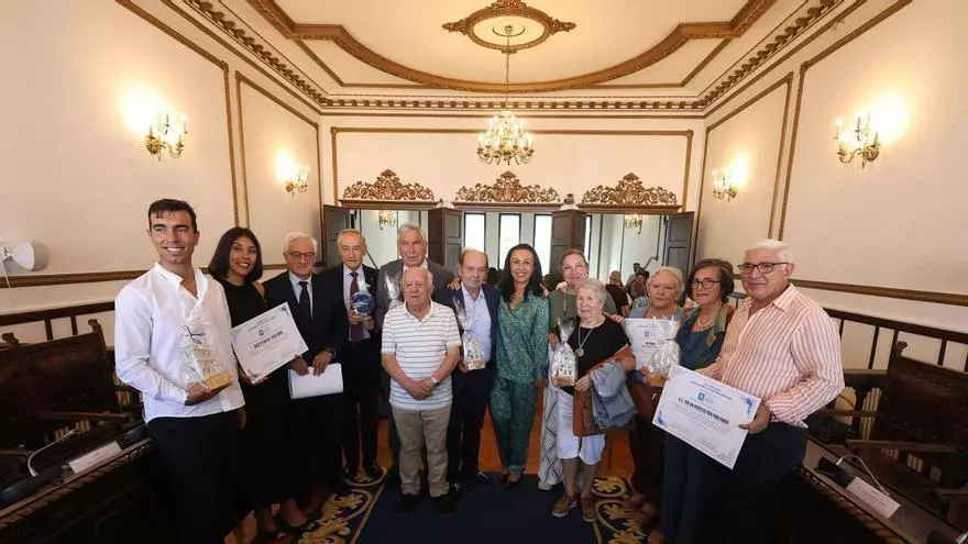 Museo do Mar, Opromar, Estrela y Bolymar reciben los Facendo Historia en Marín, con una mención especial al Ballet de Galicia