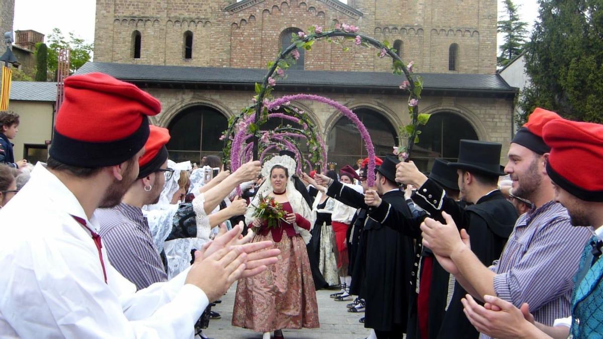 Ripoll es retroba amb la festa més tradicional: arriba la 55a edició de la Festa de la llana i Casament a pagès