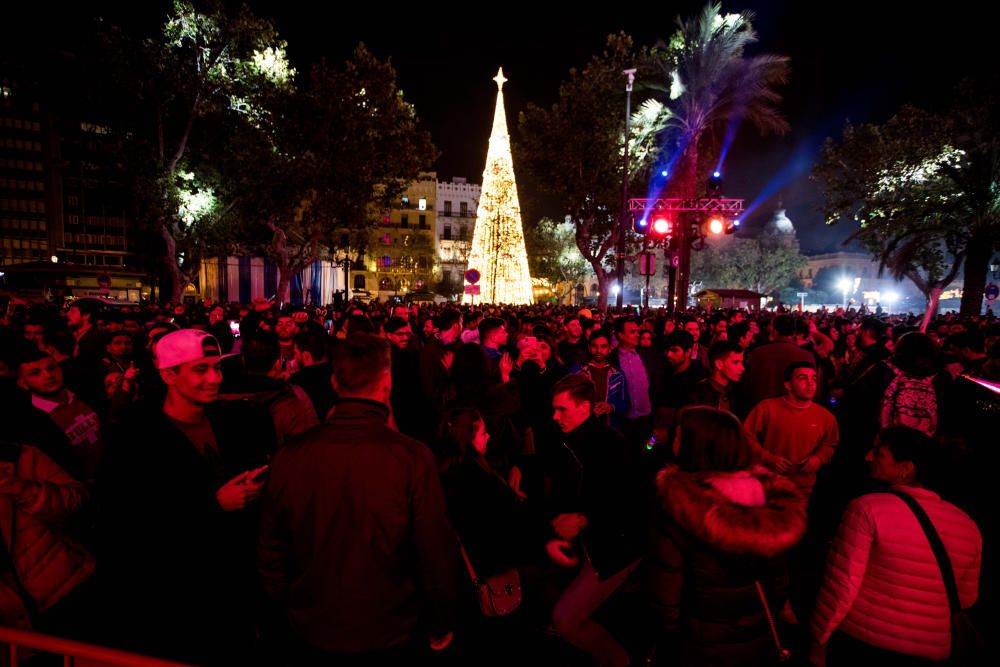 Nochevieja 2019 en València