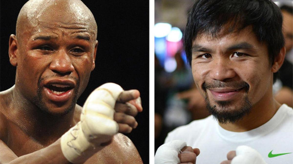 Mayweather y Pacquiao elevan al máximo la espectación