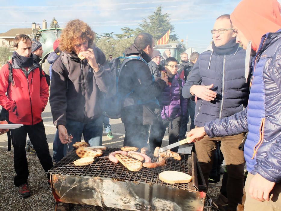 Manifestació a Borrassà