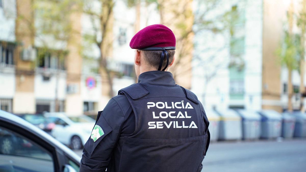 El GAR (Grupo de Apoyo y Reacción) de la Policía Local de Sevilla.