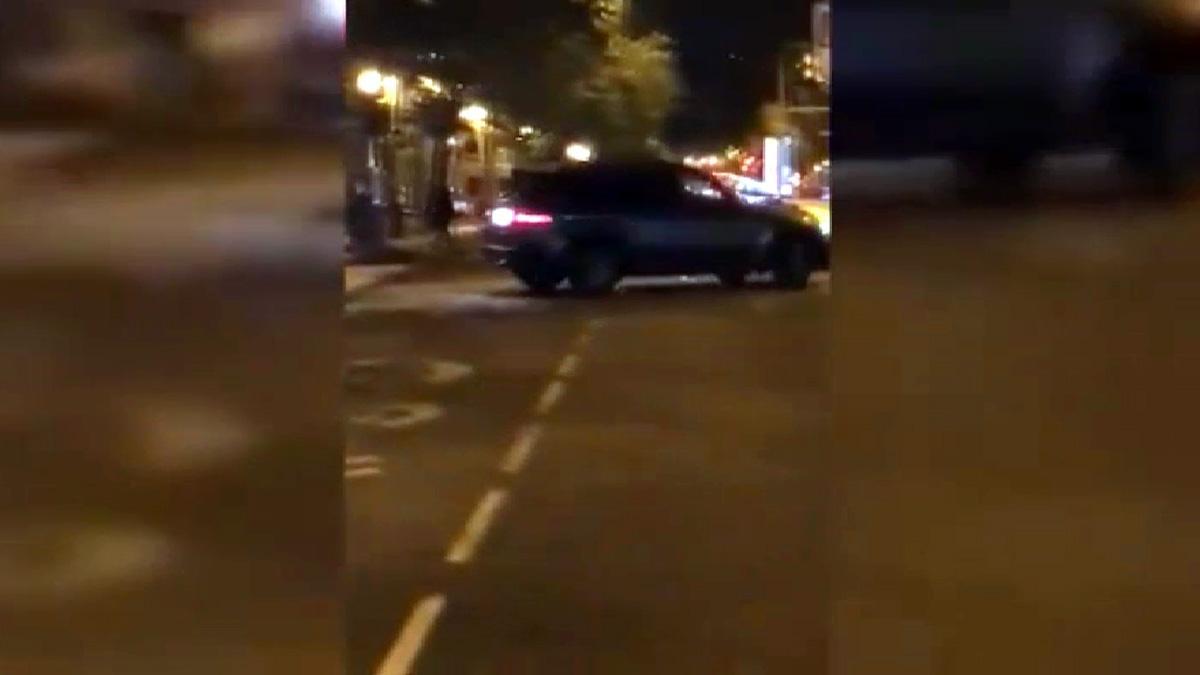 Vídeo del intento de atropello en la calle Princesa de Madrid.