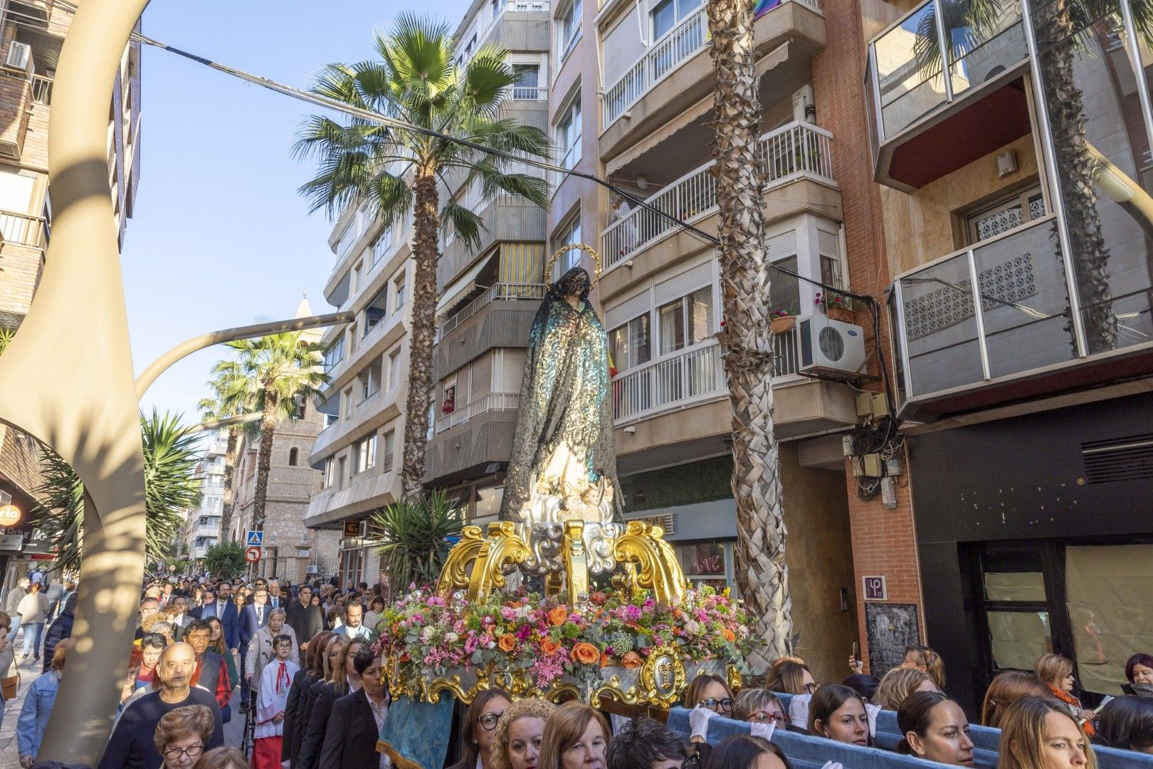 Las imágenes de la procesión del Encuentro del Domingo de Resurrección en Torrevieja