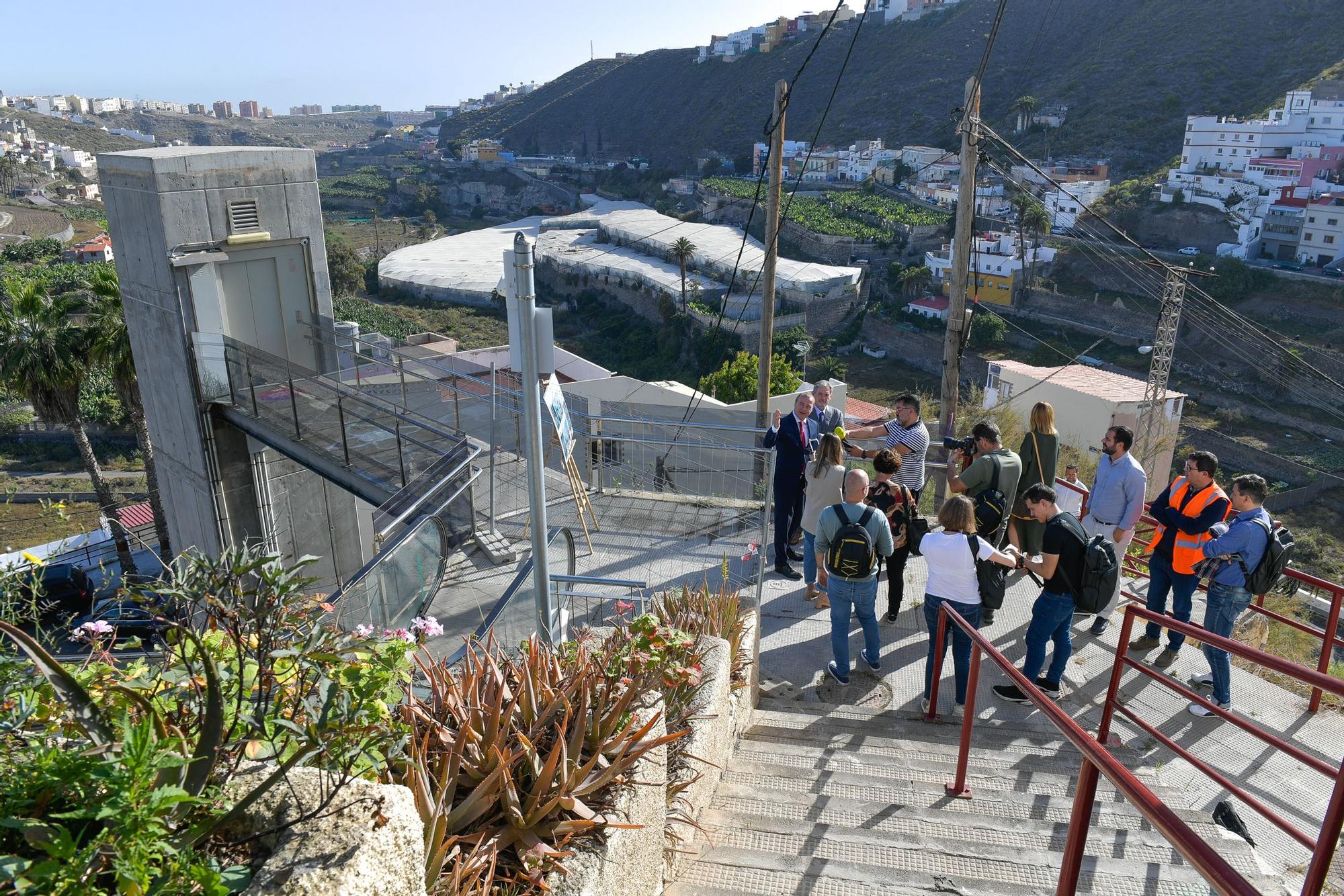 El ascensor de Lomo Verdejo vuelve a funcionar