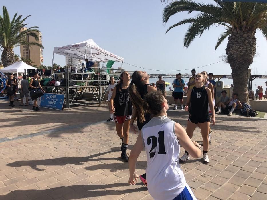 Campeonato de baloncesto 3x3 en La Ribera