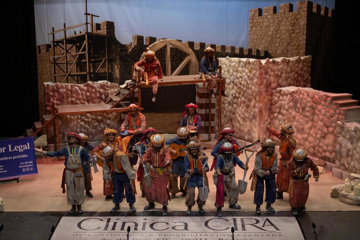 Actuación de la murga Al Maridi