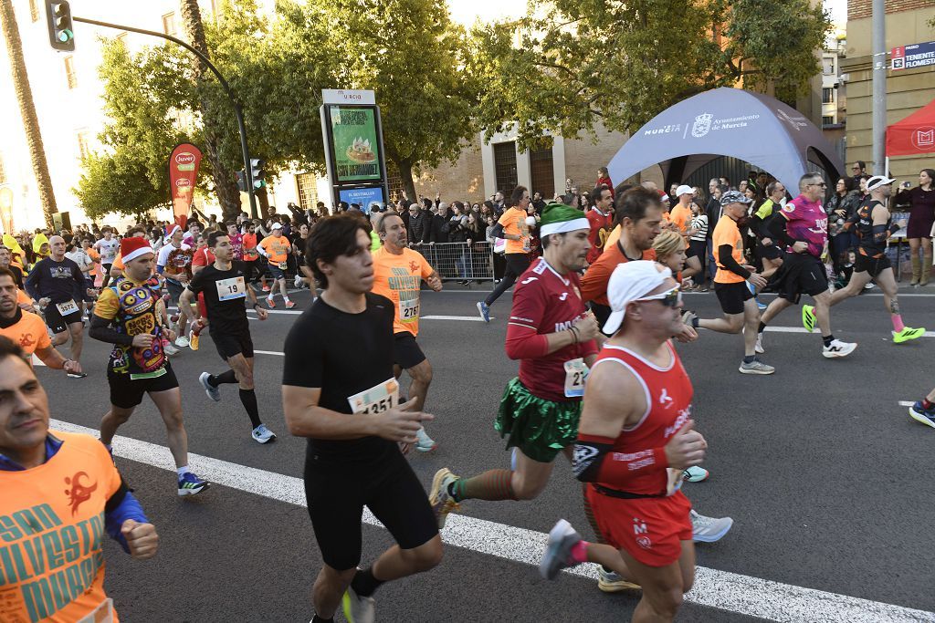 La San Silvestre 2025 en Murcia, en fotografías