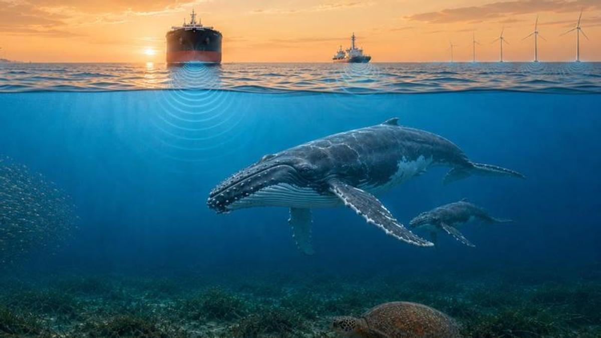 El ruido submarino también es un reto medioambiental