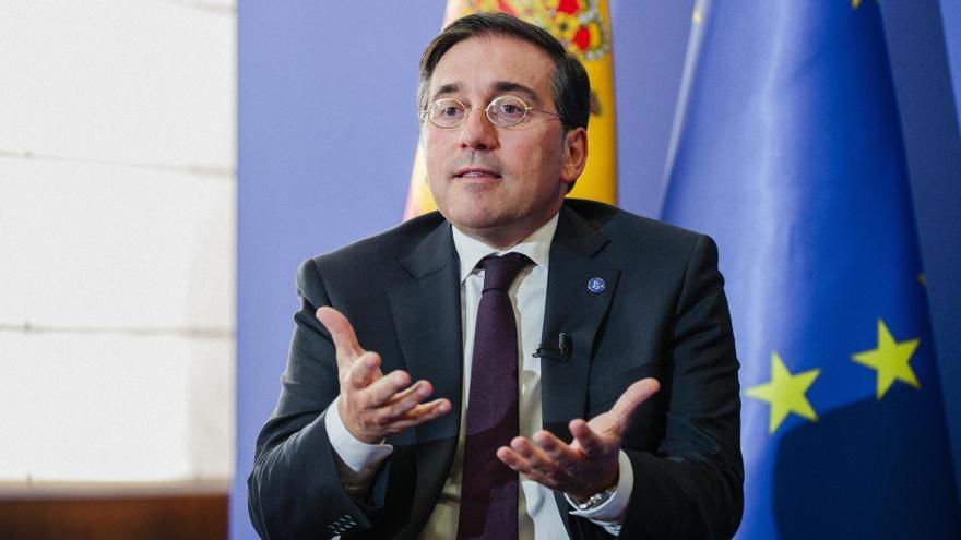 El ministro de Asuntos Exteriores en funciones, José Manuel Albares.