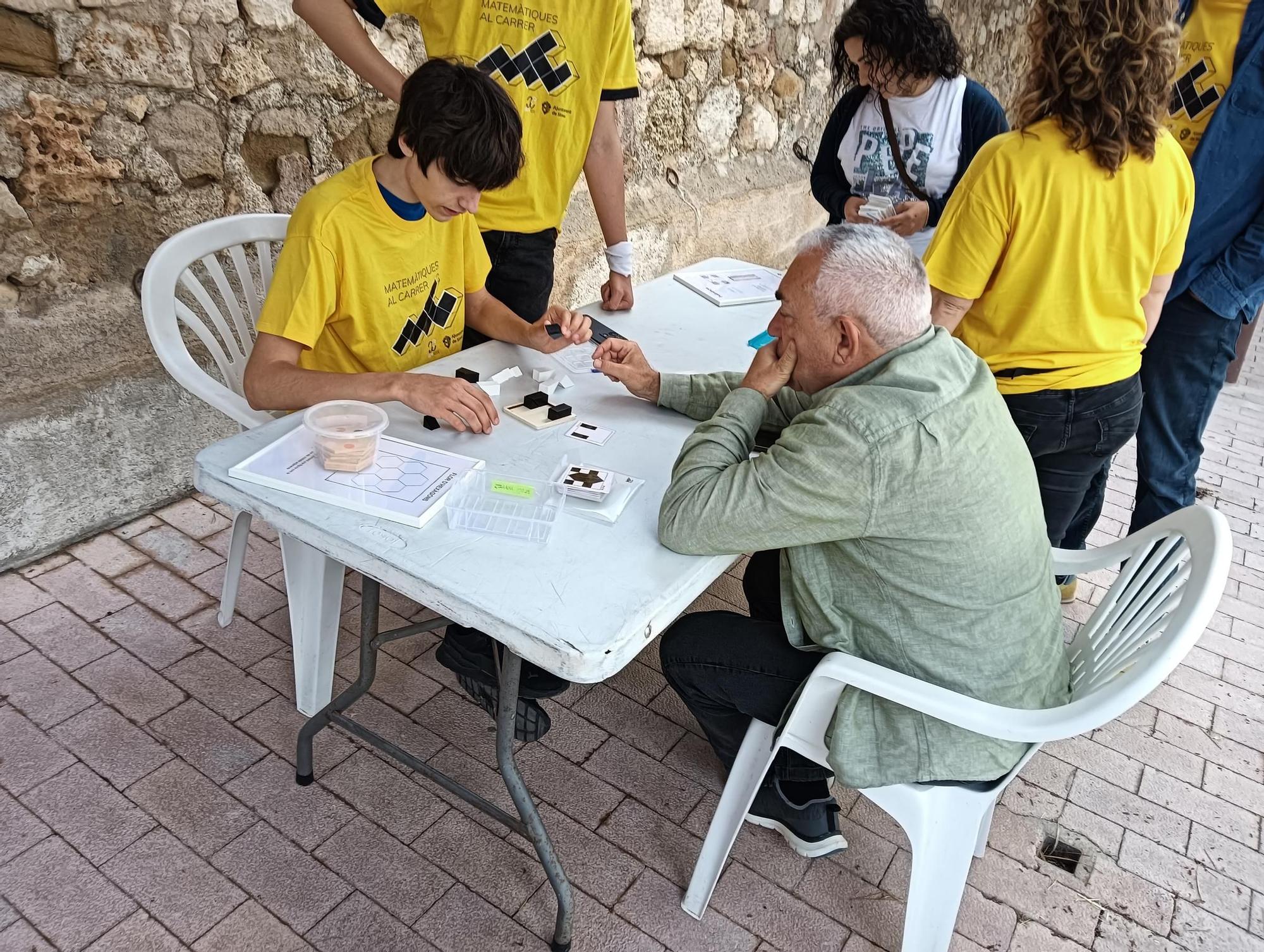FOTOS | Sineu disfruta con las ecuaciones