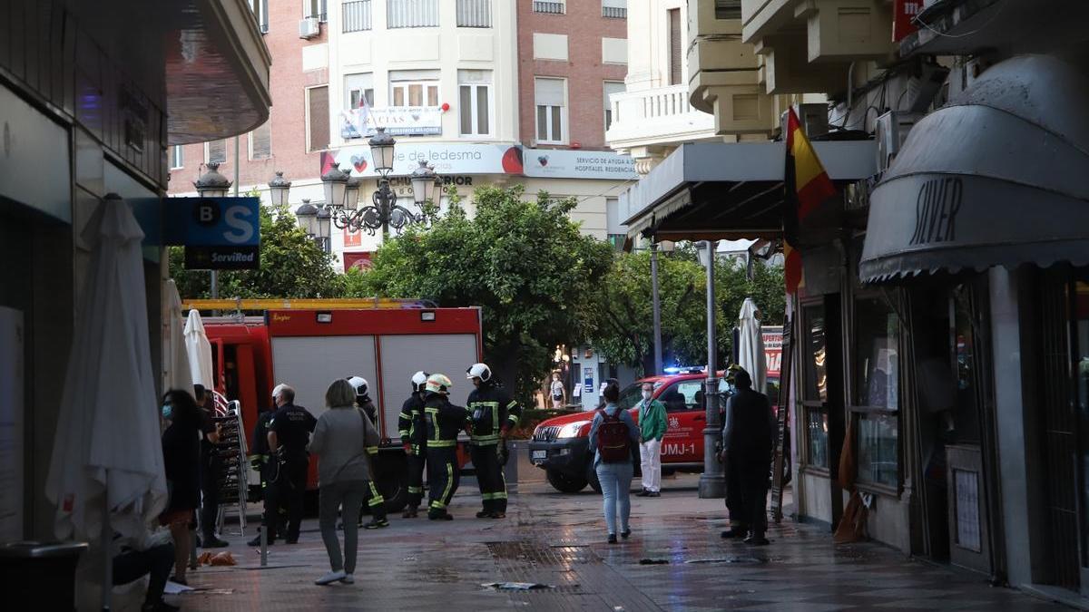 Los bomberos han recibido el aviso a las 8.08 horas.