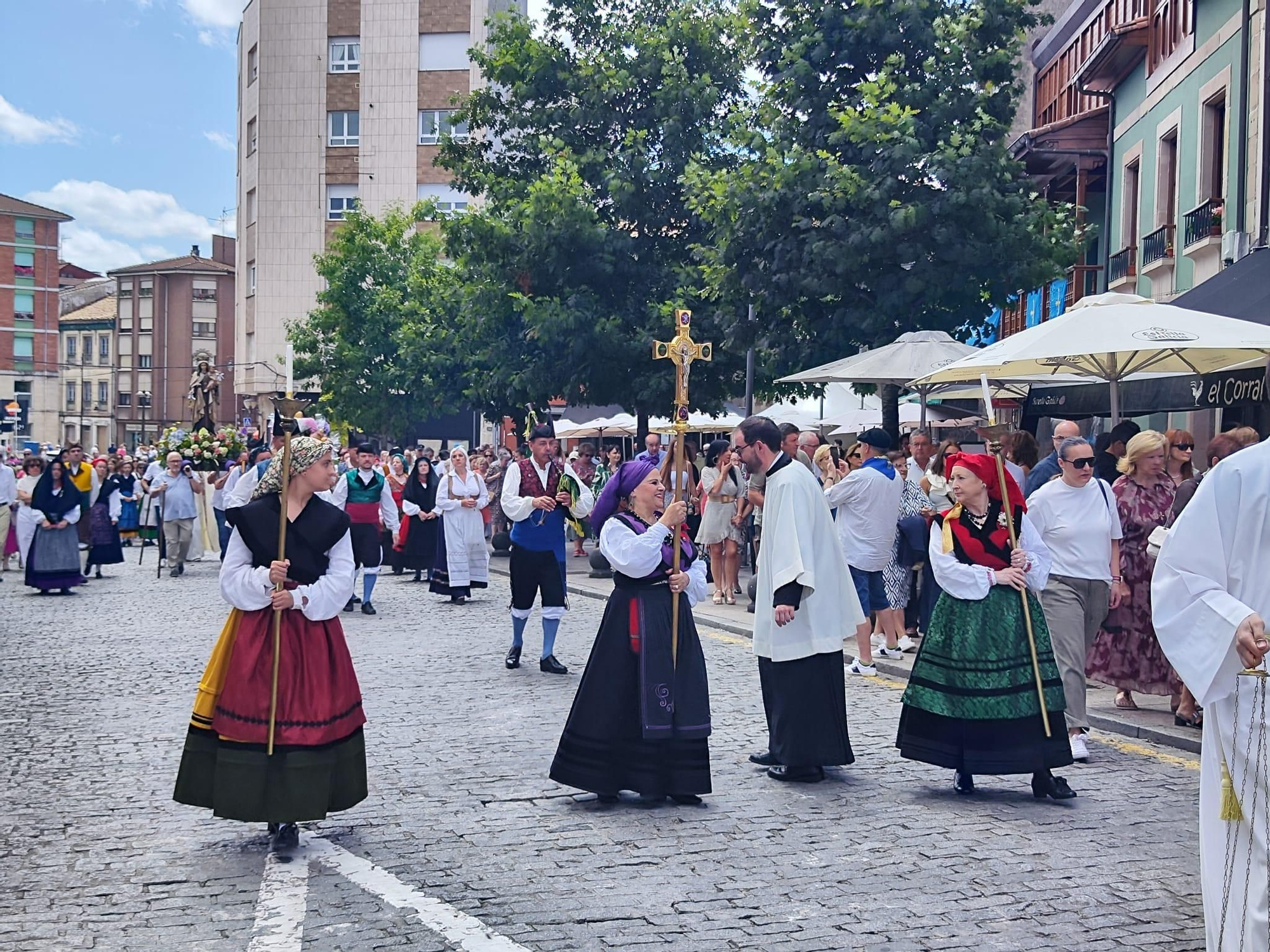 La procesión de El Carmen, en imágenes