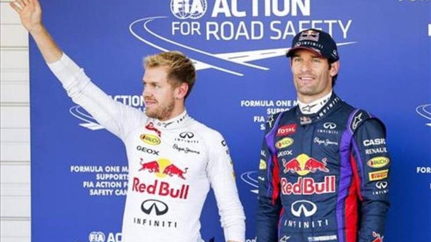 Webber toma el relevo de Vettel