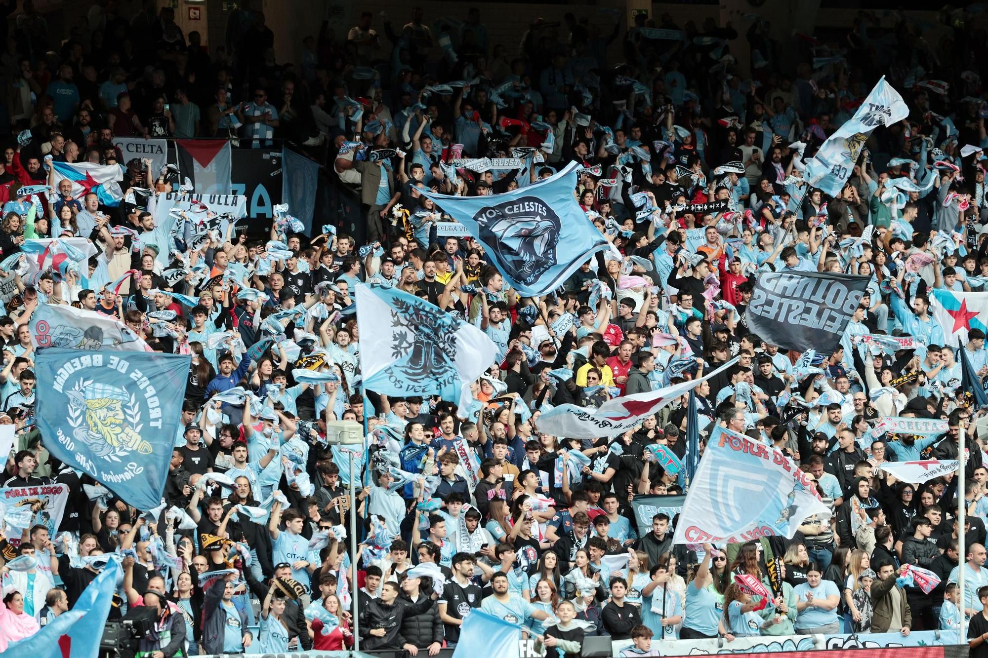 Las mejores imágenes del Celta - Espanyol